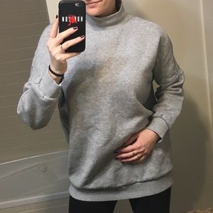 H&M Tops - Mock Neck Sweatshirt with Dolman Sleeve H&M Tops - Mock Neck Sweatshirt with Dolman Sleeve